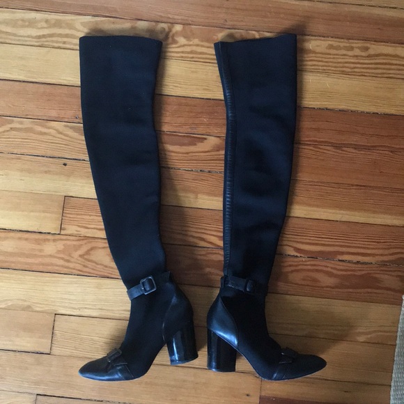 Opening Ceremony Shoes - Opening Ceremony thigh-high Kim boots